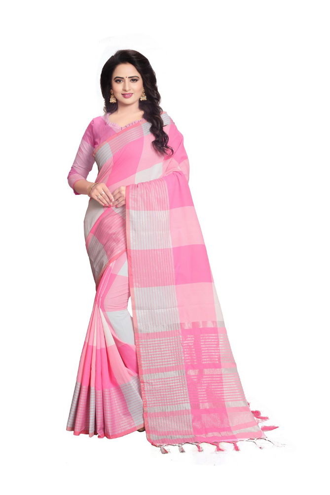 Daily Wear Latest Cotton Saree Collection 